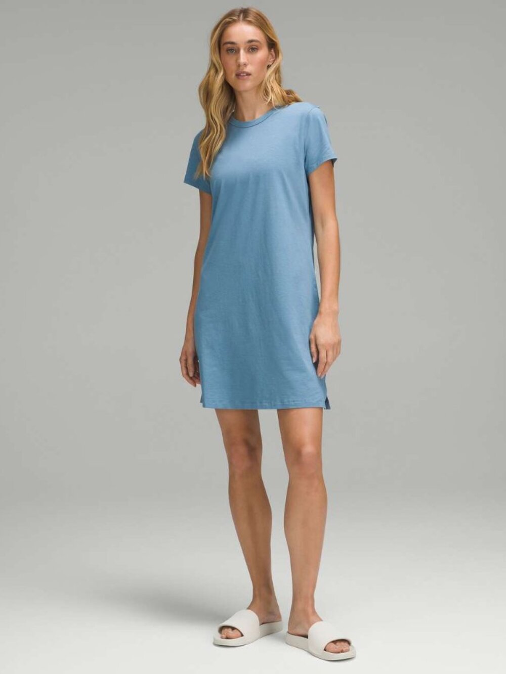 NWT Lululemon Classic-Fit Cotton-Blend T-Shirt Dress